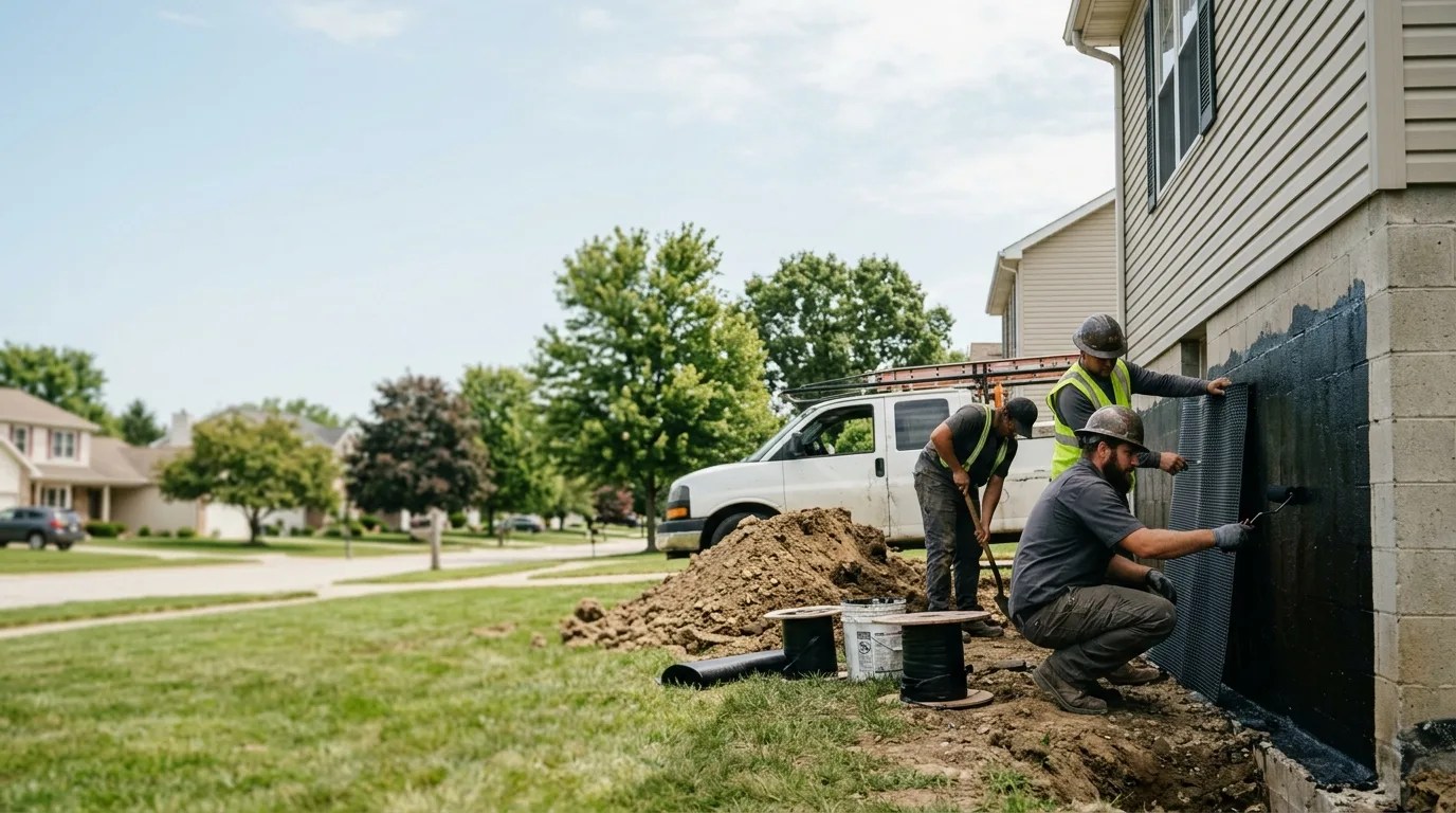 Basement Waterproofing in Belknap, IL near me